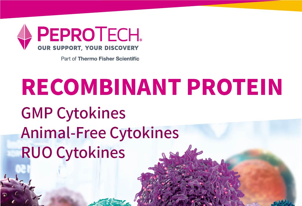電子報343期 : PeproTech重組蛋白是您最佳的選擇！PeproGMP®重組蛋白高品質高保證！